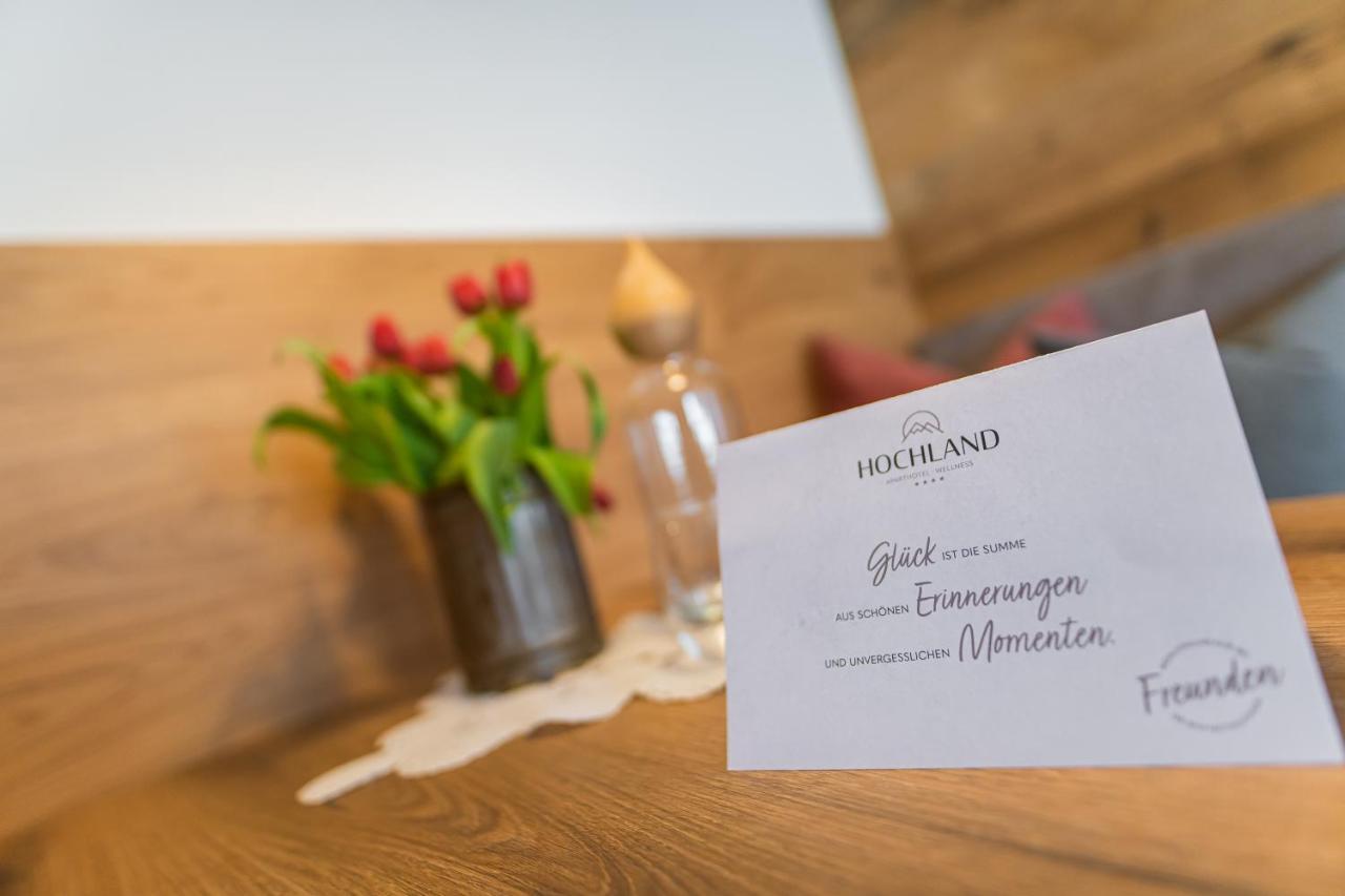 Aparthotel Hochland Gmbh 나우더스 외부 사진
